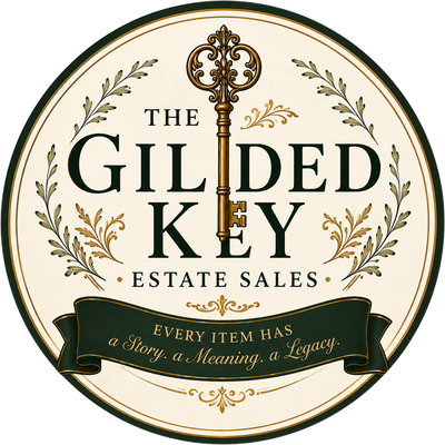 The Gilded Key Estate Sales logo